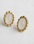 Elegant Vintage-Style Floral Drop Earrings