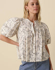 Alani Floral Puff Sleeve Top - Cloth + Cabin