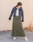 Allison Knit Maxi Skirt