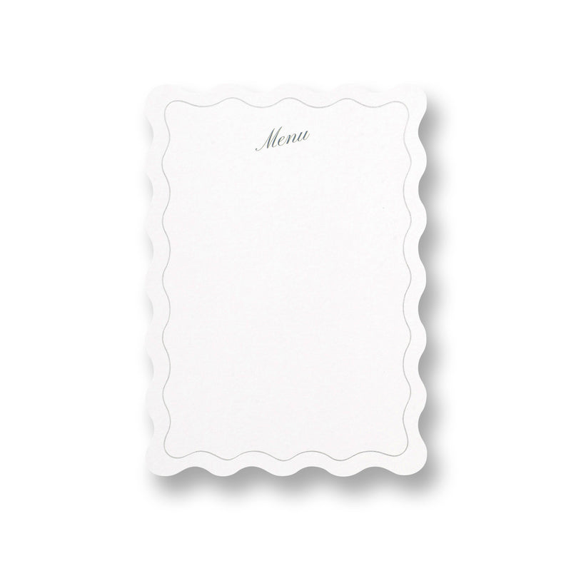 Menu Cards Set of 20 - Fruits & Coupes - Cloth + Cabin