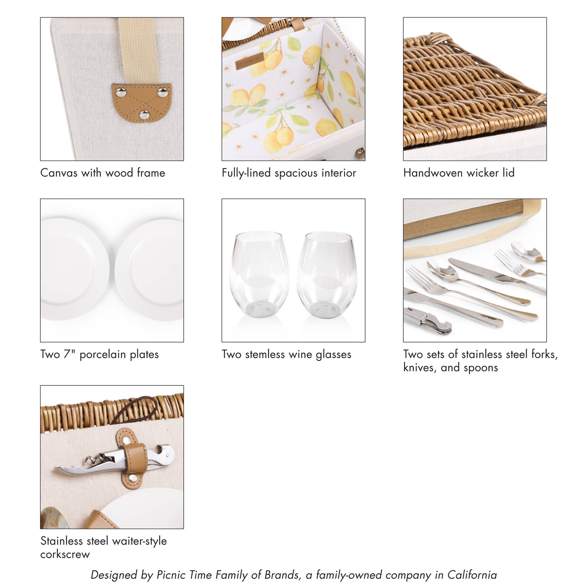 Lemongrove Picnic Basket