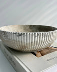 Temis Fluted Concrete Bowl