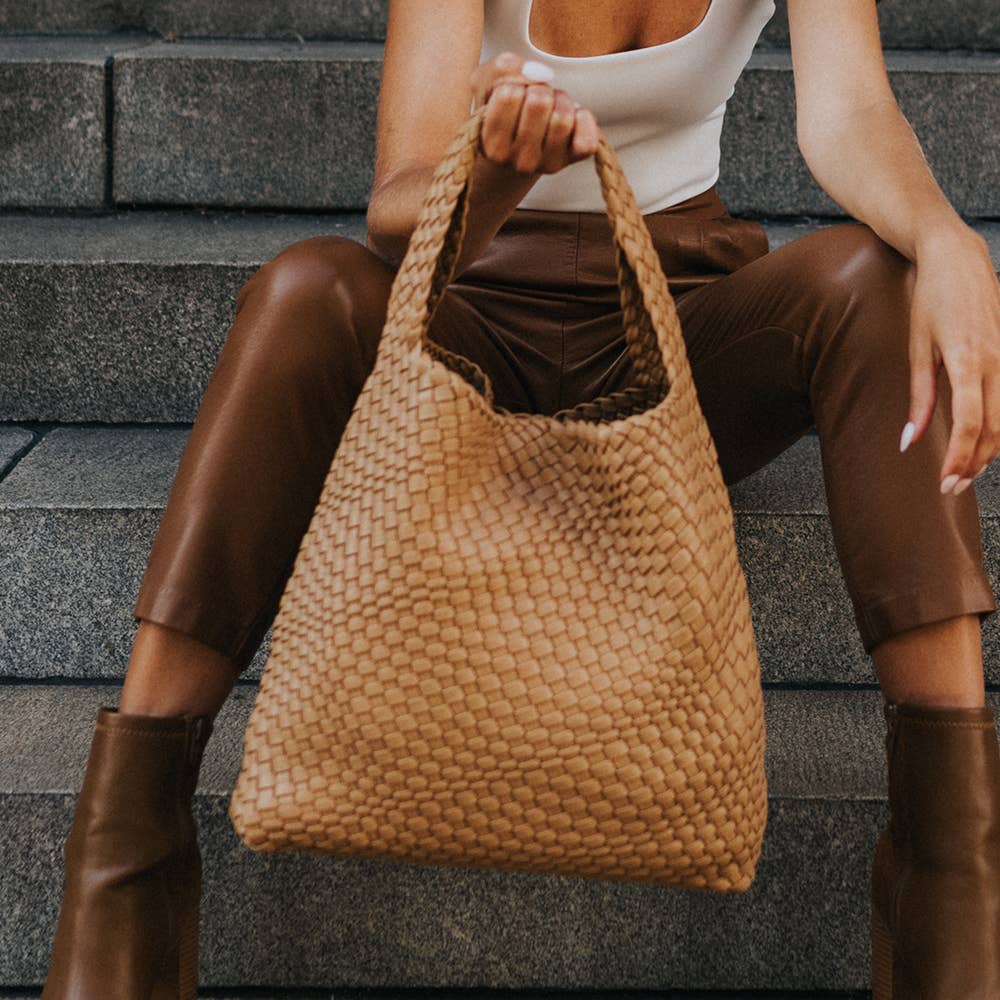 Joanna Ivory Large Recycled Vegan Shoulder Bag