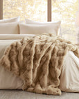 Faux Fur Velvet Throw Blanket