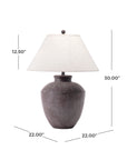 Lindos 30" Resin Table Lamp