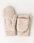 Knit Convertible Fingerless Mittens Gloves