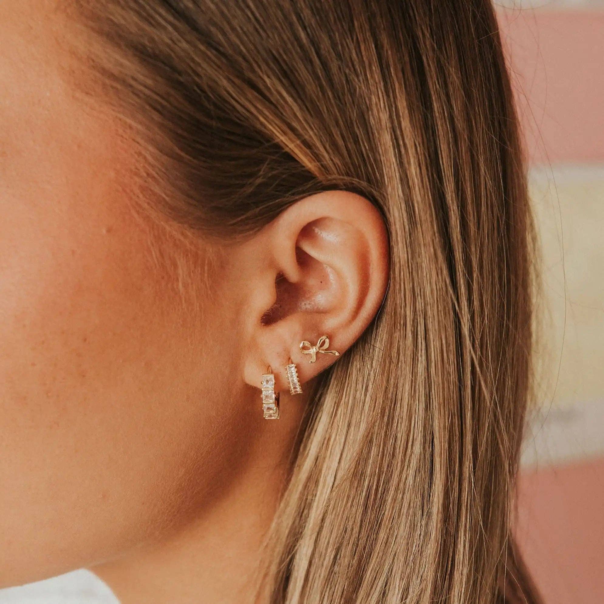 Ella Bow Studs - Cloth + Cabin
