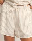 Makaila Striped Drawstring Shorts - Cloth + Cabin