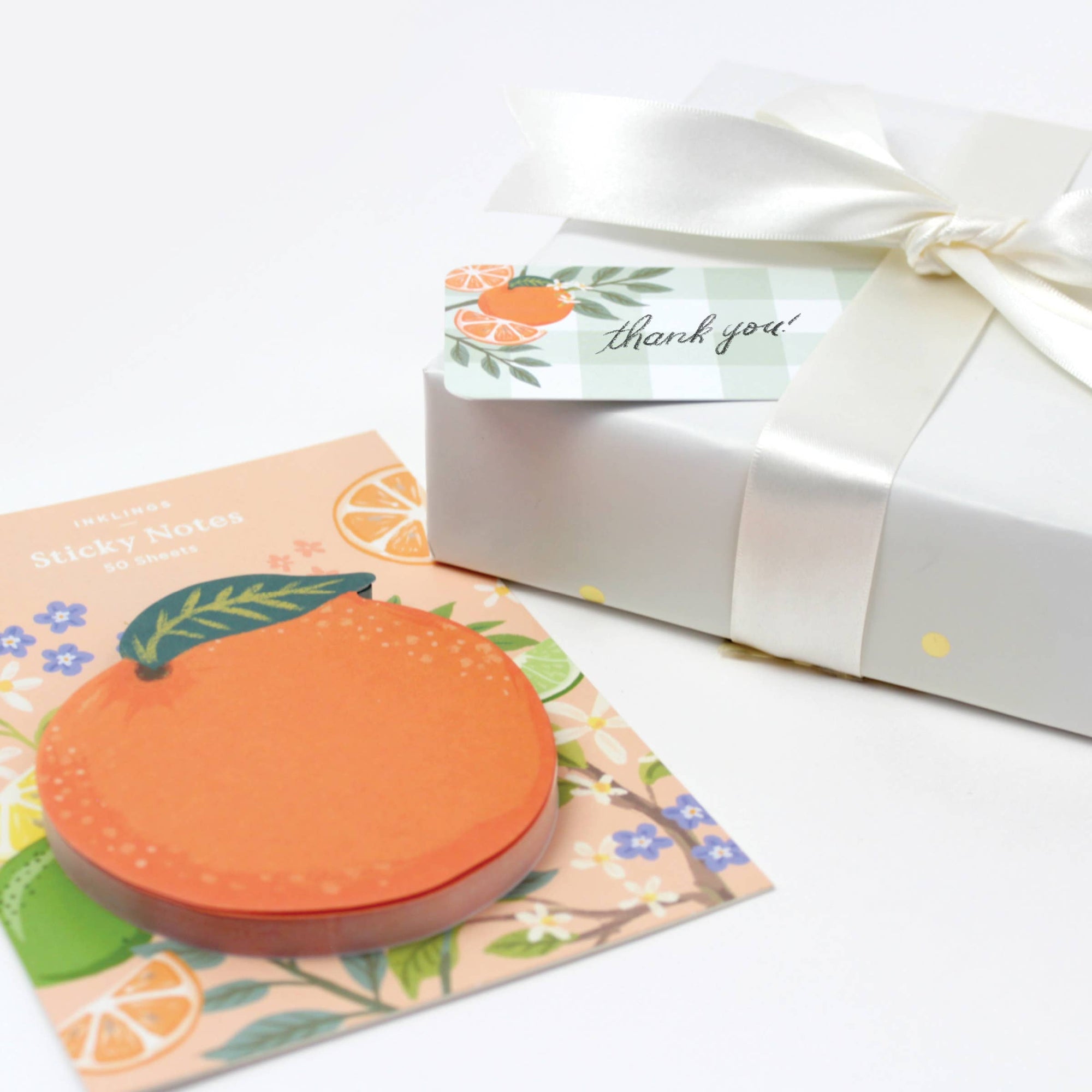 Orange Gingham Pocket Notes™ - Cloth + Cabin