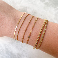 Dainty Gold Bracelets