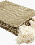 Kapri Throw Blanket / Olive