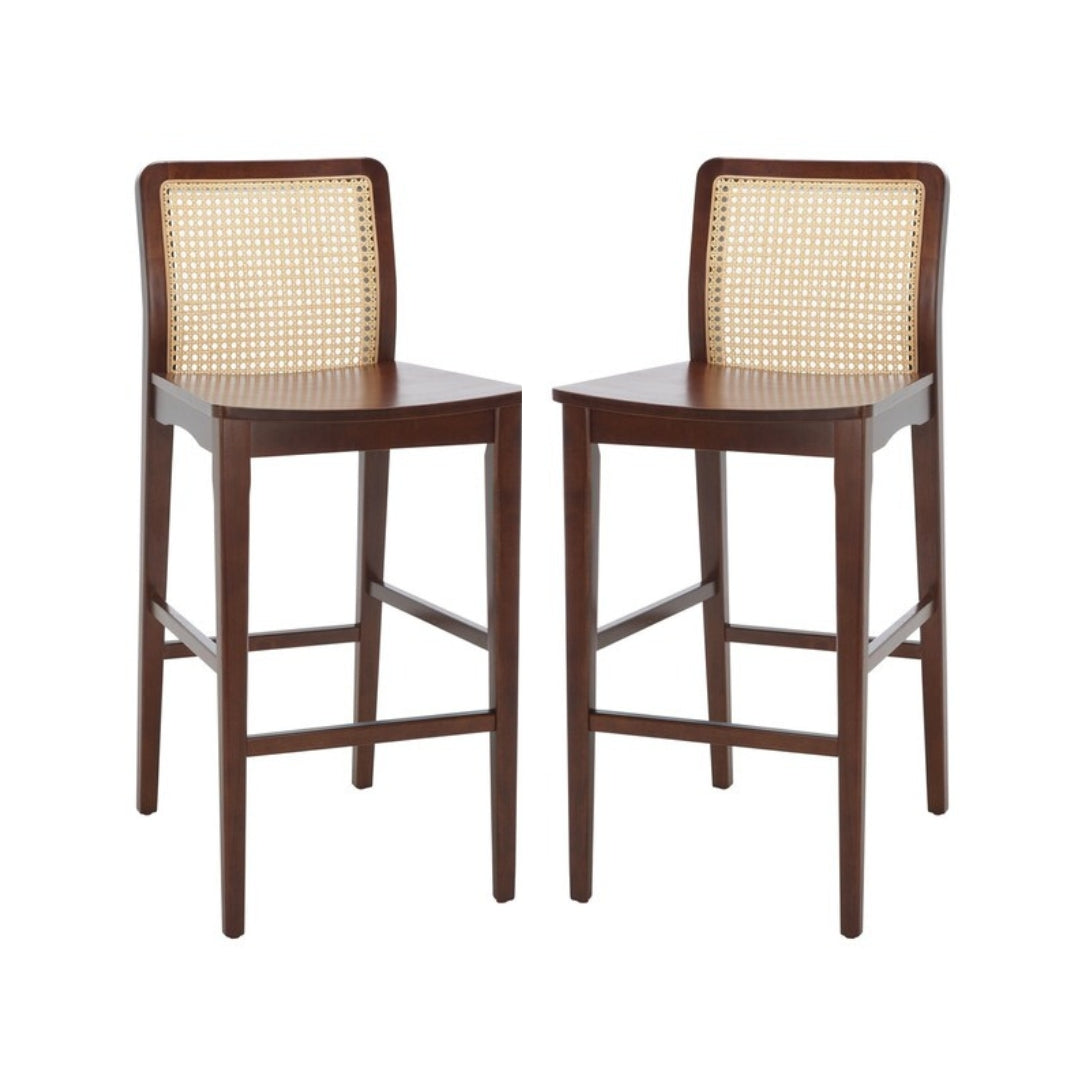 Benicio Rattan Bar Stool Set