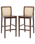 Benicio Rattan Bar Stool Set