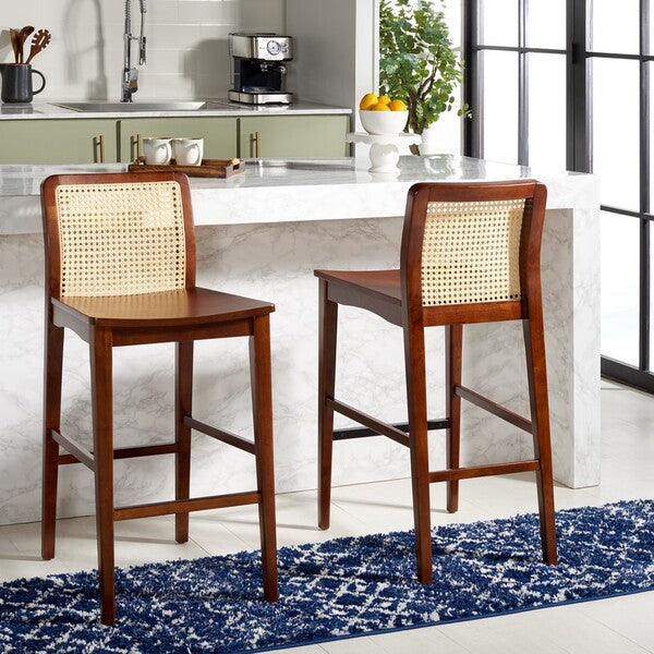 Benicio Rattan Bar Stool Set