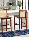 Benicio Rattan Bar Stool Set