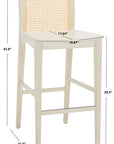 Benicio Rattan Bar Stool Set