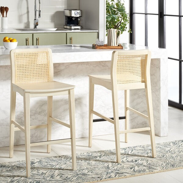 Benicio Rattan Bar Stool Set