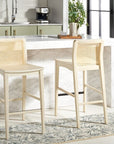 Benicio Rattan Bar Stool Set