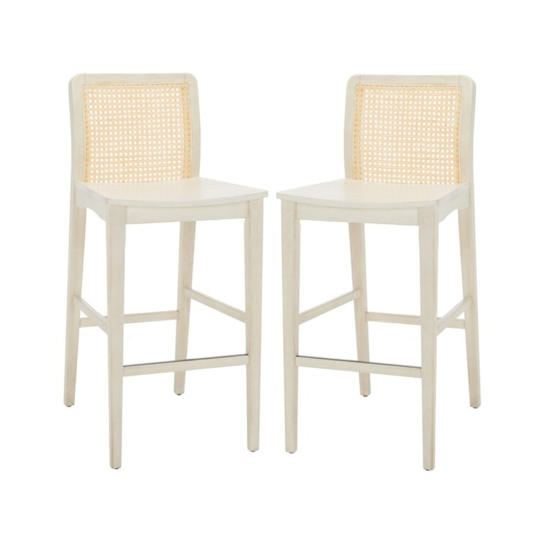 Benicio Rattan Bar Stool Set