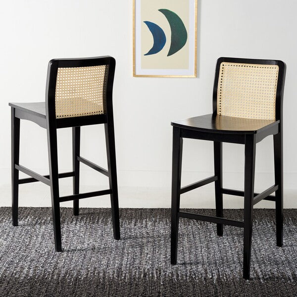 Benicio Rattan Bar Stool Set