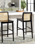 Benicio Rattan Bar Stool Set