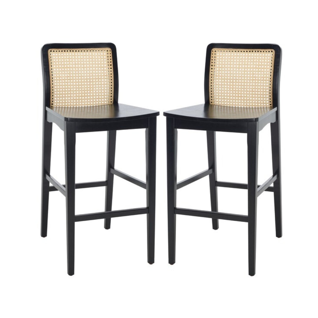 Benicio Rattan Bar Stool Set