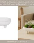 Ceramic Footed Bowl - Cloth + Cabin
