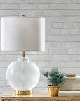 Elmira 23" Glass Table Lamp