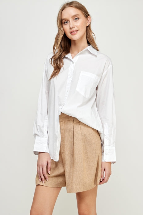 Ellison Oversized Button Down