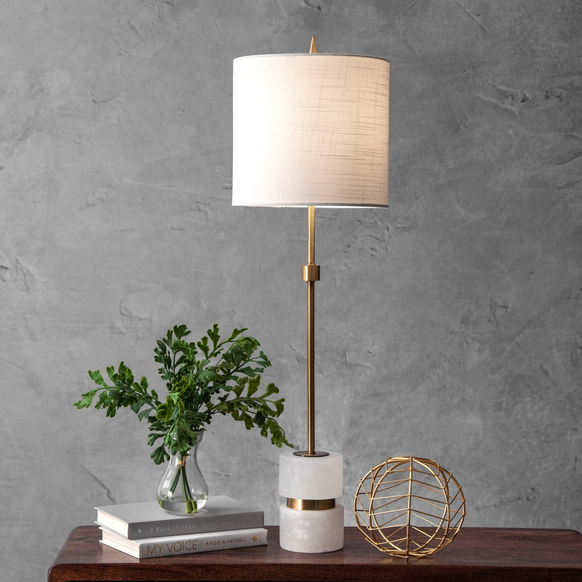 Charlotte 31&quot; Marble Table Lamp