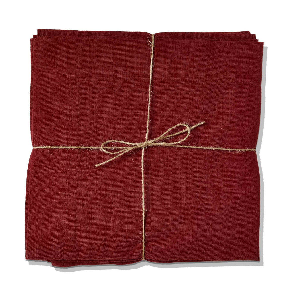 Threads Slub Napkin Set of 4 Brick Cotton Everyday
