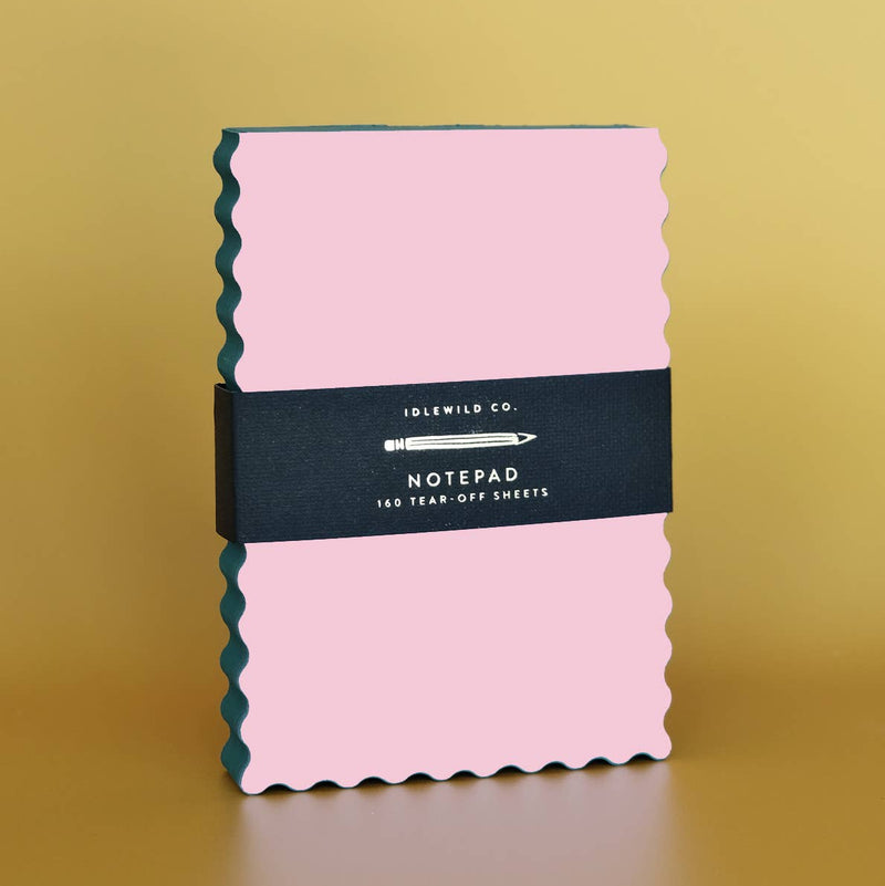Mini Wave Shaped Notepad - Cloth + Cabin