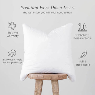 Premium Faux Down Insert