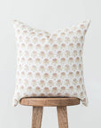 White Floral Pillow Cover