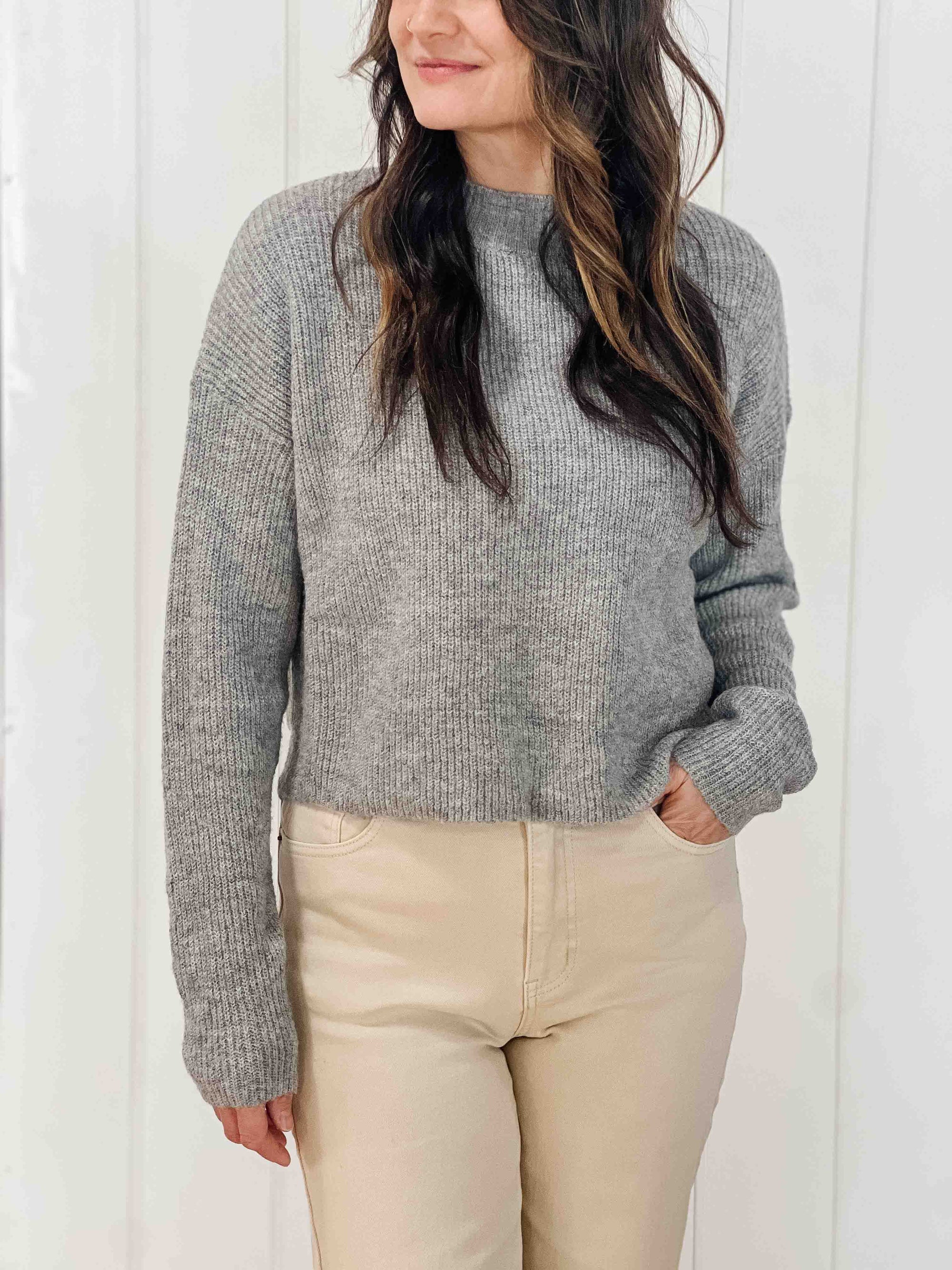 Maleah Mock Neck Pullover