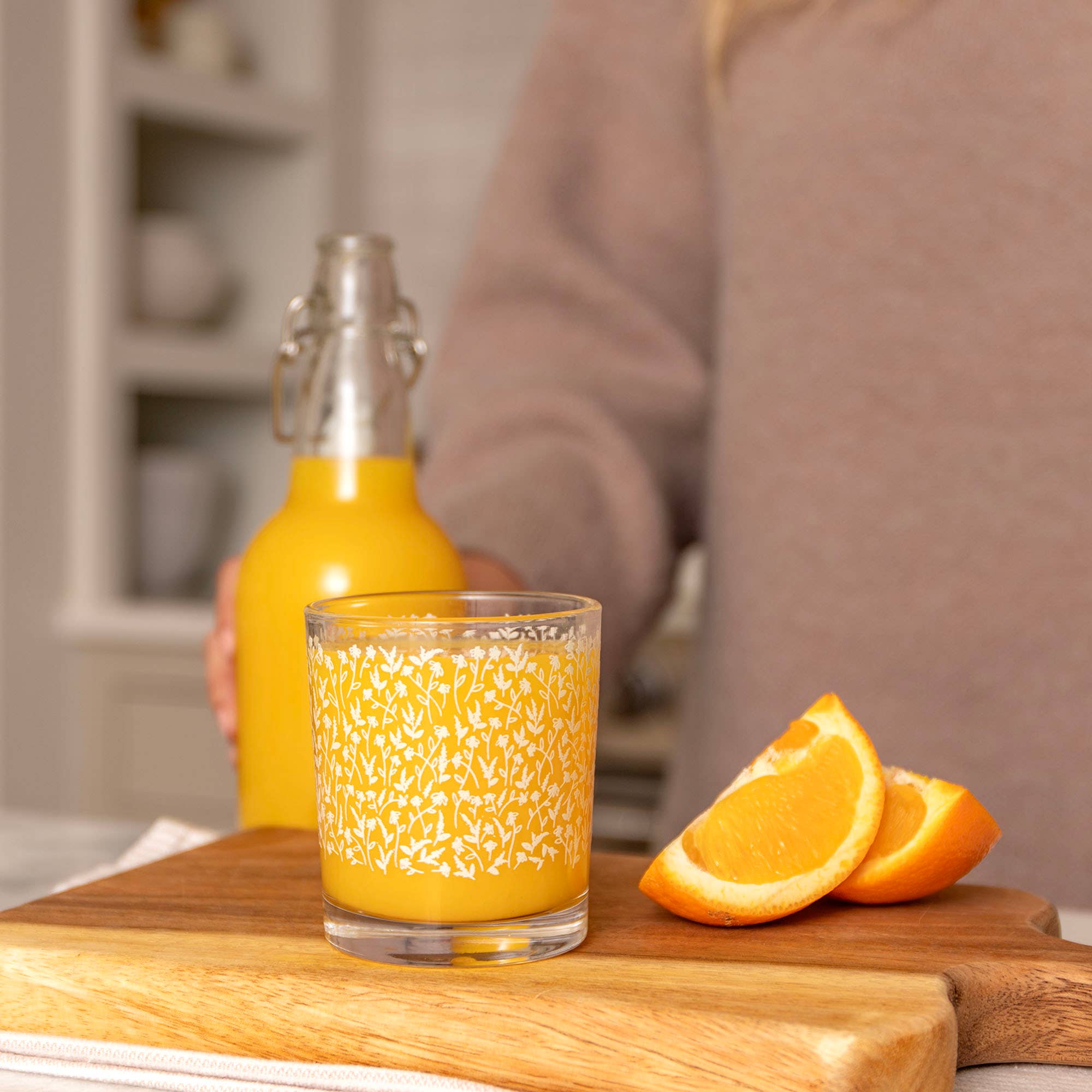 Mustard Short Juice Glass - Cloth + Cabin