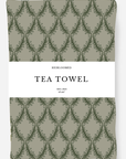 Tea Towel / British Shield Green