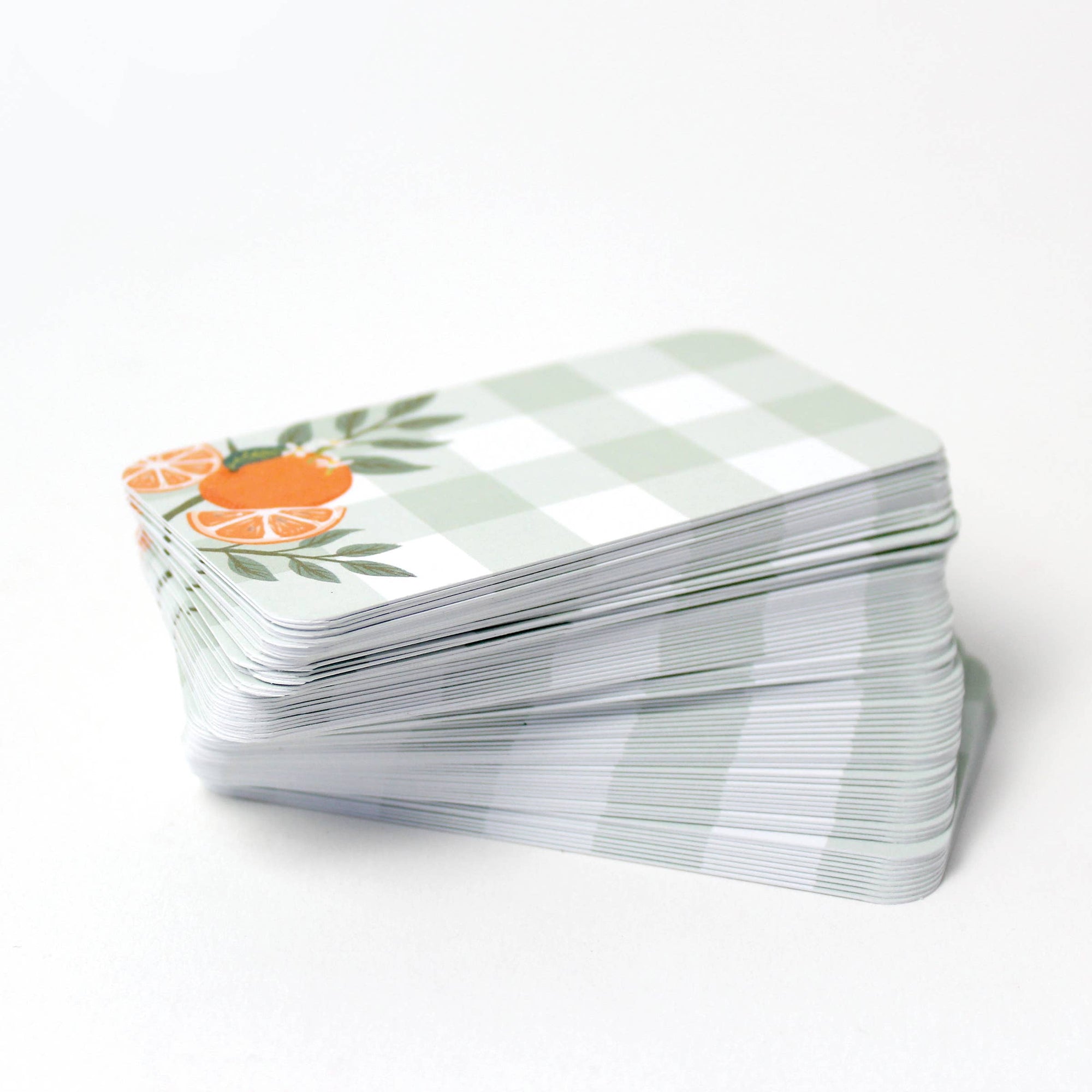 Orange Gingham Pocket Notes™ - Cloth + Cabin
