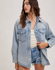 Jillian Denim Shirt