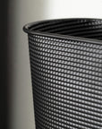 Embossed Black Wall Planters