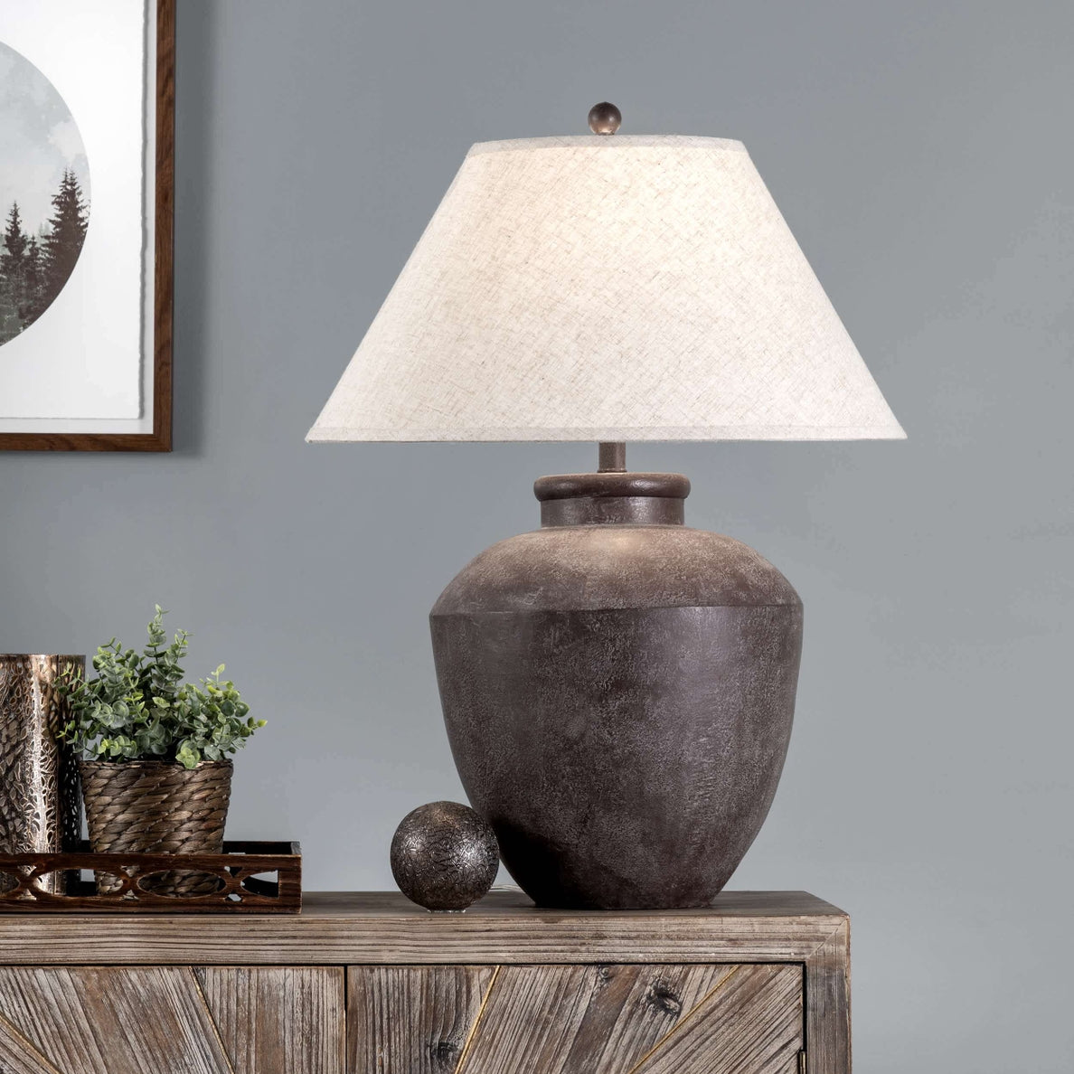 Lindos 30&quot; Resin Table Lamp