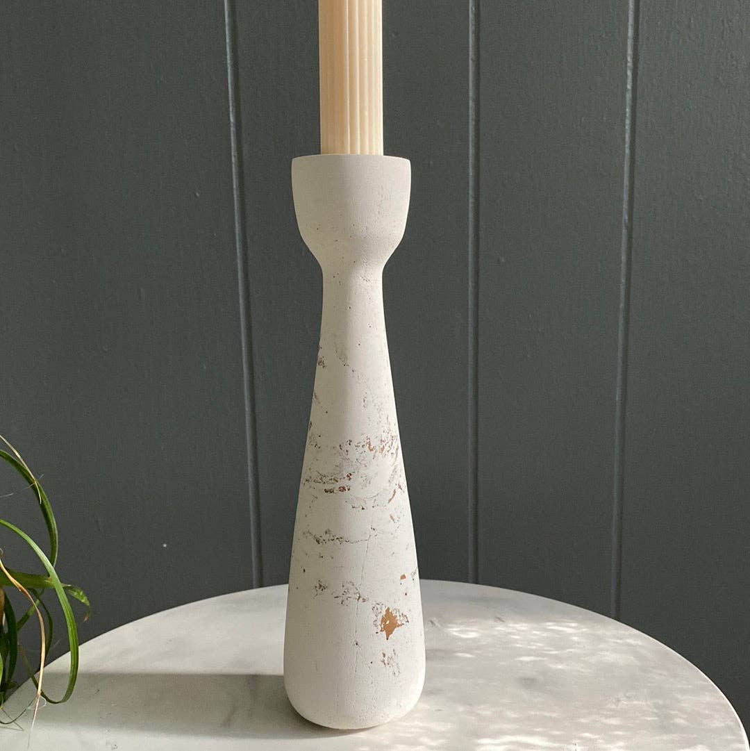 Candelabra 9" Taper Candle Holder - Cloth + Cabin