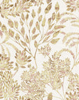 Stencil Foliage Wheat Non-Pasted Wallpaper