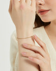 Angelina Dainty Gold Satellite Chain Bracelet