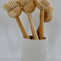 Long Handled Bamboo Dish Brush