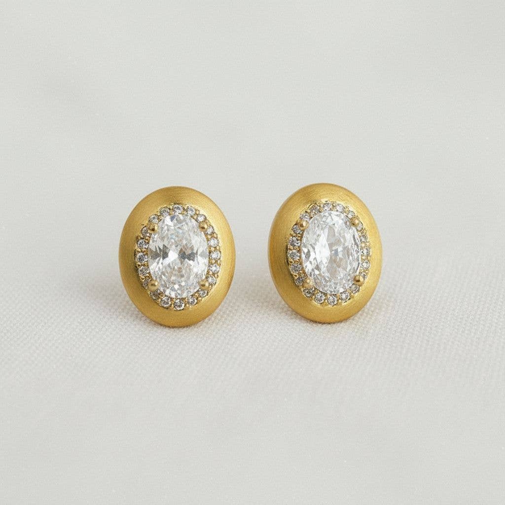 Chic Vintage-Style Geometric Drop Earrings