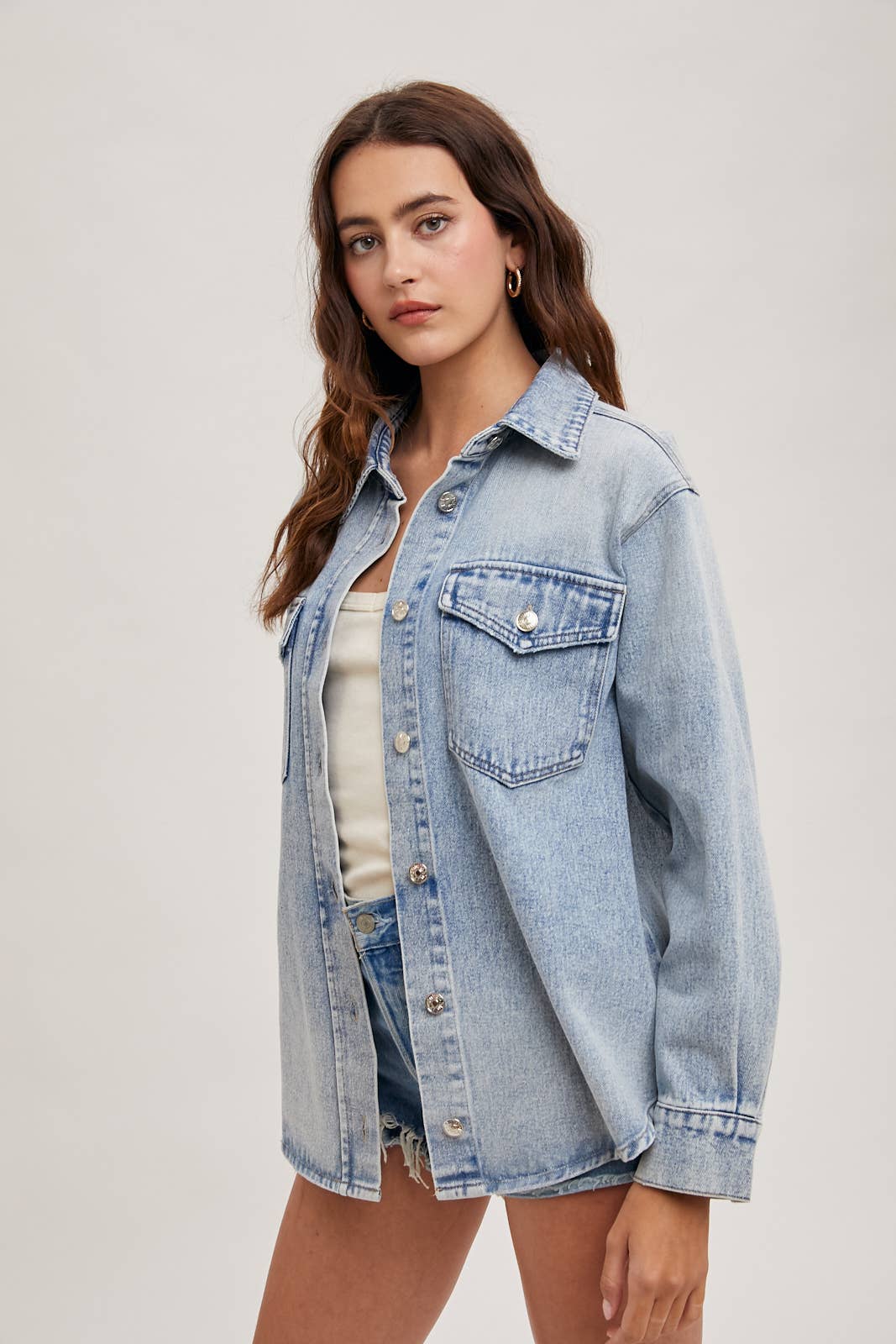 Jillian Denim Shirt