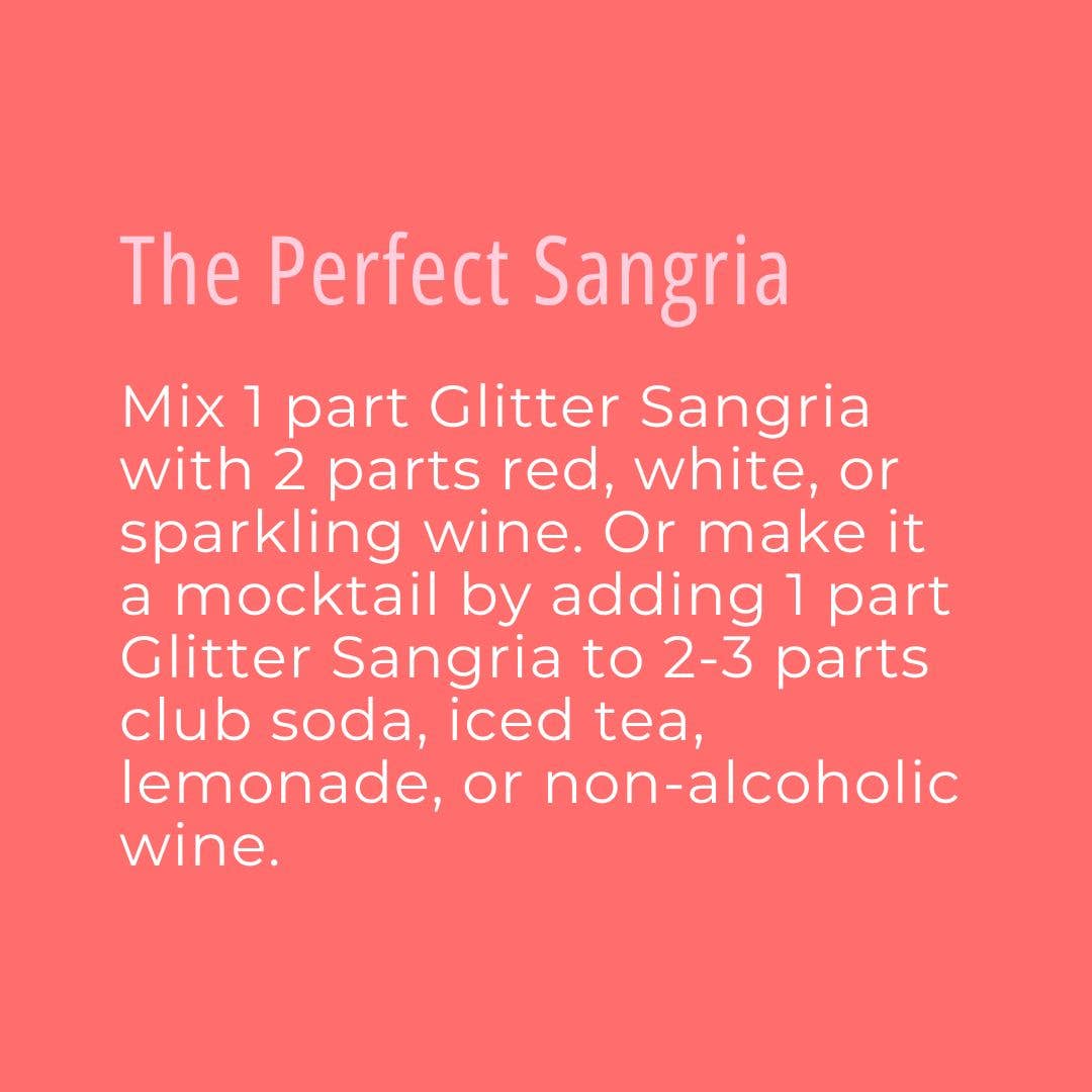 Glitter Sangria Cocktail Mix/Syrup