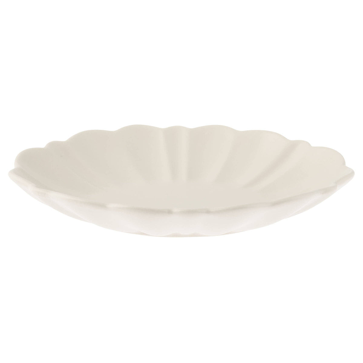 Scalloped Oval Dish - Cloth + Cabin