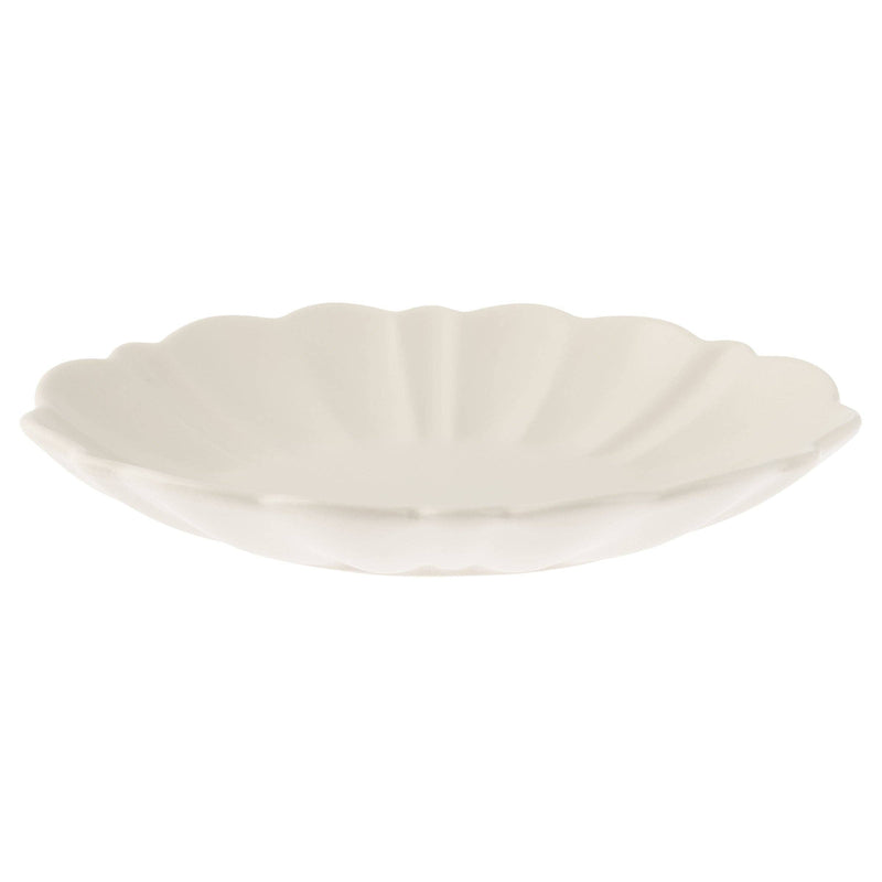 Scalloped Oval Dish - Cloth + Cabin